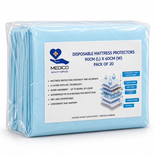 Medico Disposable Bed Pads 60x90cm – Pack of 20